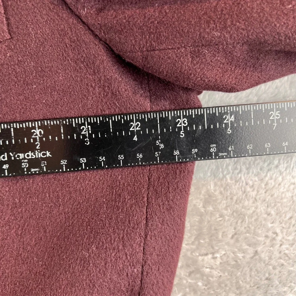 Bobby Jones Mens 44 Reg 100% Cashmere Blazer Burgundy Wine Sport Coat USA Made
